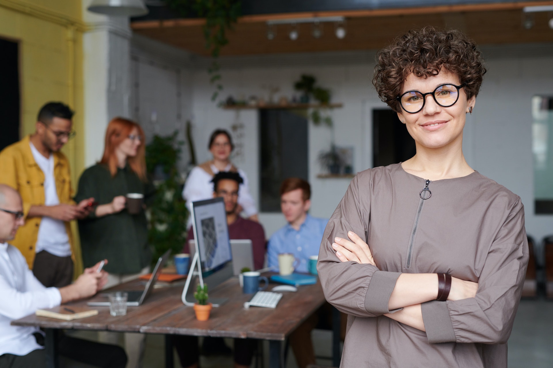 Salariés dans une entreprise