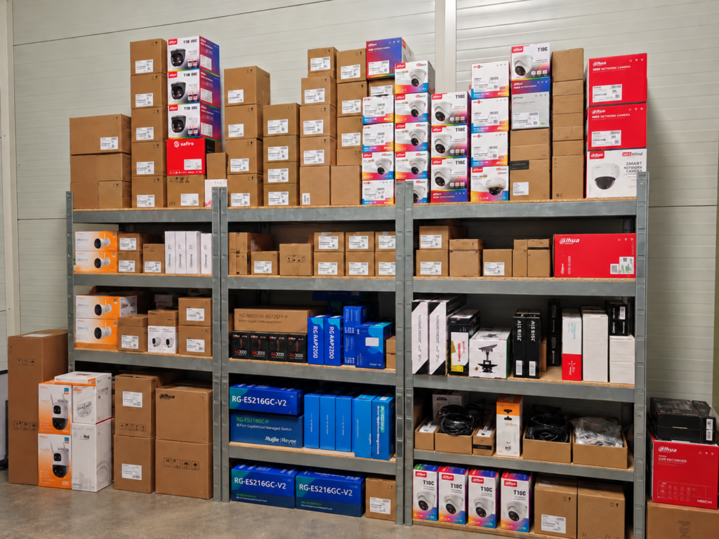 Stock de caméras Dahua et switchs Ruijie Reyee Activ'Sécurité